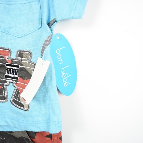 NEW WITH TAGS polo shirt and shorts set - Picture 5 of 6